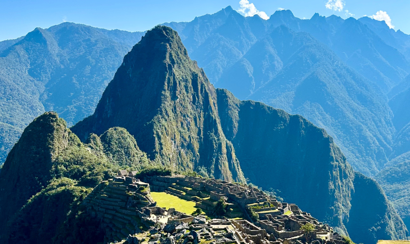 Machu-Picchu-5 Vista panorâmica de Machu Picchu